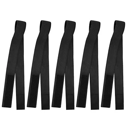 Produktbild: FOMIYES 5 Dehnbar Stirnband zum Schmelzen Frontaler Klebstofffreier Riemen Band Strickzubehör Stirnbänder Einfache Riemen Riemen: Griffwerkzeuge Abdeckungsbefestigung Befestigungsband Für Perücken