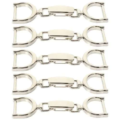 Produktbild: FOMIYES 5st DIY-anpassungskettenschnalle Dekorative Etiketten Für Schuhe Schuhkette Schnürsenkel Dekorationen Charms Schuhe Hip-hop-schmuck Legierte Schuhe Legierung Schnallen