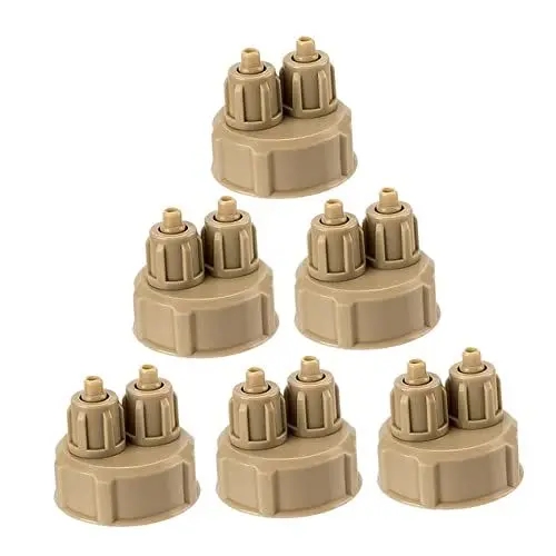 Produktbild: FOMIYES Kohlendioxid-reaktor-kit 6-teiliger Flaschenverschluss Für & Aquarium-reaktoren