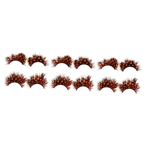 Produktbild: FOMIYES 3 Sets Falsche Wimpern Für Halloween-make-up-party-kostüm Dramatischer Look Wimpern-set 2 Paar * 3