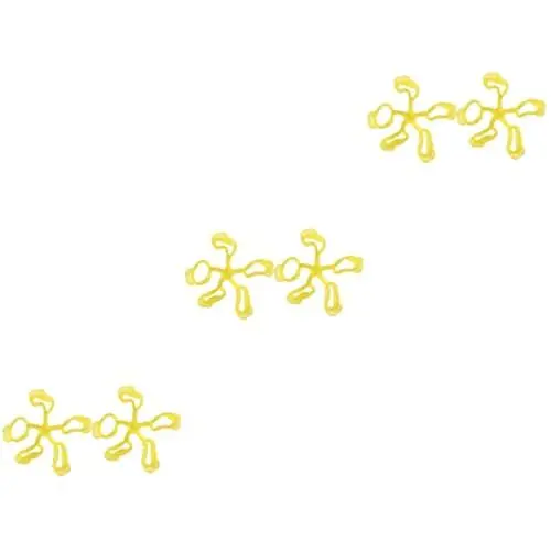 Produktbild: FOMIYES 6 Stk Fingertrainer musikinstrumente finger trainers gilbe hand krafttraining Handkrafttraining Gitarrentrainer Griff Handtrainer Fingerstärkung Gitarren-Finger-Stärkung Yellow