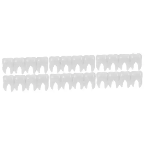 Produktbild: FOMIYES 6 Stück Zahnfee Haarnadel Halloween DIY Haarnadel Zähne Kopfschmuck Zähne Haarspange Halloween Themen Haarspangen Halloween Haarnadel Materialien Haarnadel Mit Winzigen