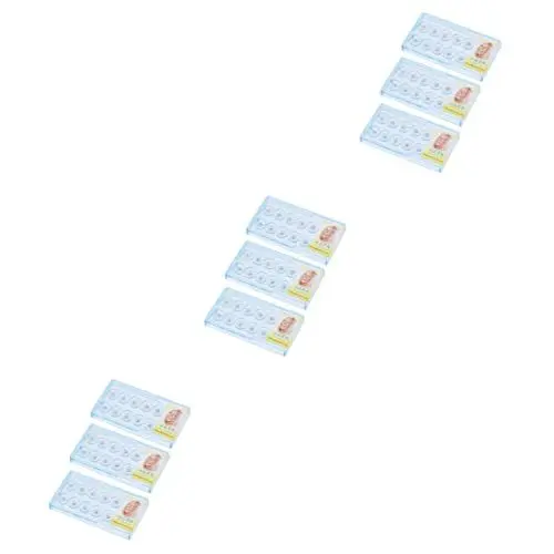 Produktbild: FOMIYES 3sets Dekore Requisiten Zahn Kristall Für Natürliche Aussehen Glitzernden Glanz 30 Stücke * 3