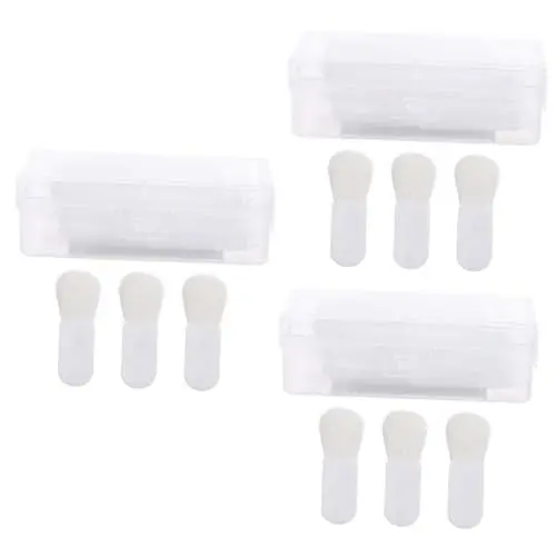Produktbild: FOMIYES 9 Stk Beauty-tools Mini-rouge-pinsel Make-up Pinsel Make-up-schönheitspinsel Puderpinsel Erröten Puder Pinsel Kosmetikpinsel Fräulein Eben Weiß Rougepinsel Plastik