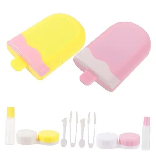 Produktbild: FOMIYES 2 Sets Von Box Geformt Box Reise Fall Leck-Design Kompakt