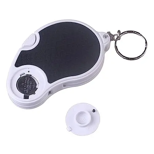 Produktbild: FOMIYES Faltbare Lupe tragbare beleuchtete Lupe kleine beleuchtete Lupe zusammenklappbare Lupe Vergrößerungslinse led lupenbrille schmucklupe tragbare Taschenlupe Klapplupe Linse aus Acryl