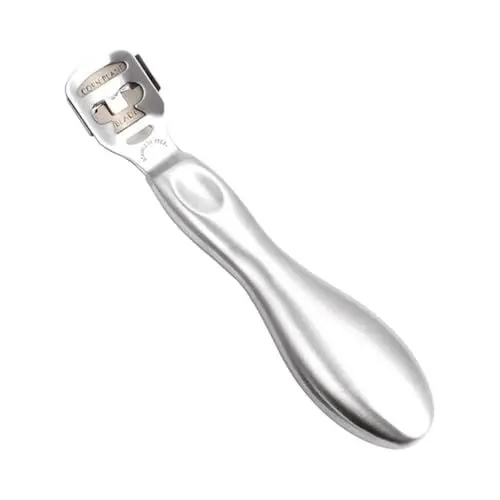 Produktbild: FOMIYES Edelstahl Fuß Entferner Nagelhaut Harte Haut Ferse Rasierer Raspel Cutter Pediküre Kit Für Frauen