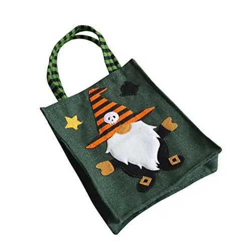 Produktbild: FOMIYES Halloween Süßigkeitenbeutel Süßigkeiten Aufbewahrungstaschen Halloween Einkaufstasche Ohne Süßigkeiten Halloween Leckereien Halloween Süßigkeiten Verpackungsbeutel Süßes Oder