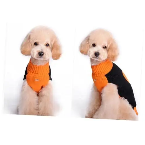 Produktbild: FOMIYES Haustier Der Hund Halloween-dekor Lustige Dekorationen Kostüm Für Halloween Kostüm Halloween Halloween-kostüme Hollyn-kostüme Halloween-kürbis-kostüm Kleidung Schmücken Pullover