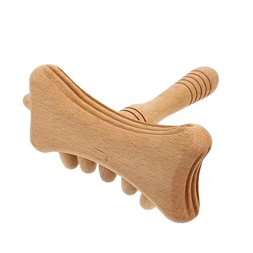 Produktbild: FOMIYES Kratzstock Triggerpunkt-stick Auslösepunkt Männerwerkzeuge Massagestreichel Gadget Für Männer Körpermassagegerät Massage-tools Rollstock Mann Buche Massagebrett Handbuch