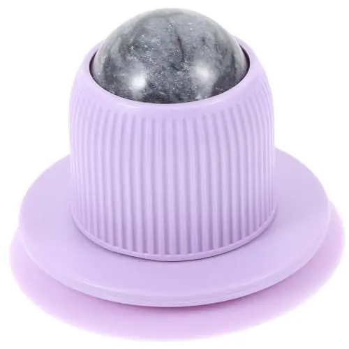 Produktbild: FOMIYES Saugball Massageball Für Entspannung Und Muskelregeneration Massagegerät Für Körper Rücken Und Füße Haushaltsroller Lila Effektives Massagewerkzeug Für Faszien Und