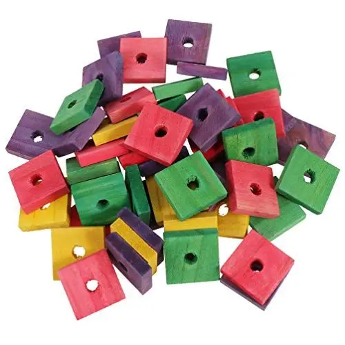 Produktbild: FOMIYES Spielzeuge Wellensittich Spielzeug Wellensittich Spielzeug 100Pcs Spielzeug Clip Spielzeug Vogel Chewing Spielzeug ?en Spielzeug für Afrikanische Grau Nymphensittich Ara Vogelsand