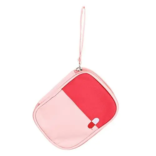 Produktbild: FOMIYES Bequem Reise Medizin Tasche Handtasche-freundliche Kit Zipper Verschluss Tasche Schnell