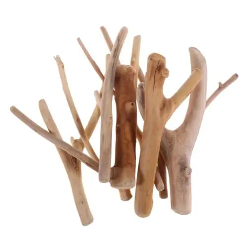 Produktbild: FONDOTIN 1 Satz Terrarien Glasaquarium Treibholz Für Aquarien Treibholz-verzierung Pflanzendekor Natürliches Treibholzdekor Aquarium-Ornament Reptil Tier Protokoll Persönlichkeit Zierfisch