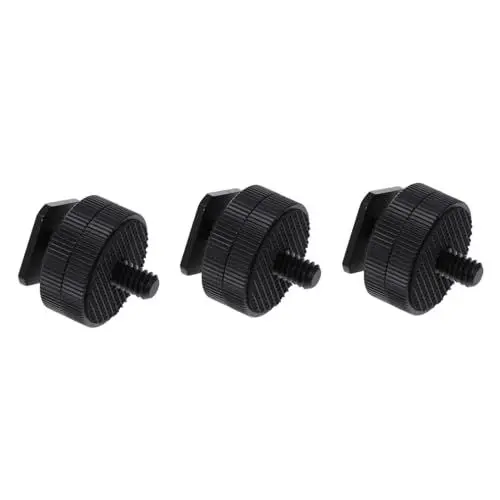 Produktbild: OSALADI 3 Stücke Heiße Schuhschraube Adapter 2-Layer 1/4 Zoll Blitzadapter Für Monitor Led-licht