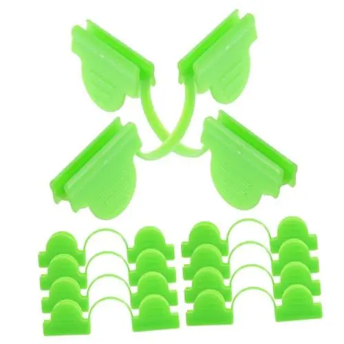 Produktbild: FONDOTIN Robuste Folienklemme Aus Kunststoff Für Gewächshäuser 50 Stück Gartenclips Winddichte Membranschnalle Einfache Installation Für Den Garten