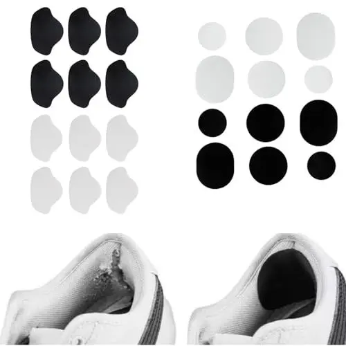 Produktbild: Fonyiunce 24 Stück Sneaker Reparatur Patch, Schuh Reparatur Patch Kit, Self-Adhesive Repair Patches, Schuh Fersenschutz, Schuh Loch Reparatur Patch,für Reparatur Turnschuhe Kleidung,Sneaker,High Heels