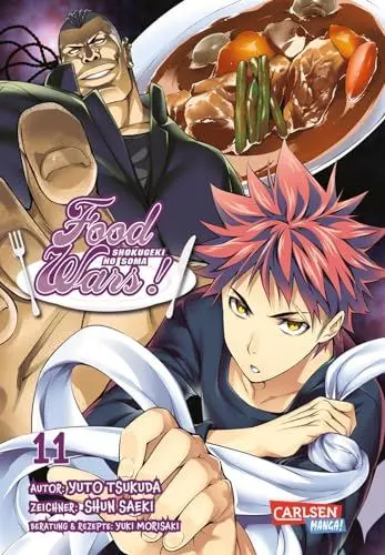 Produktbild: Food Wars - Shokugeki No Soma 11: Heiße Koch-Action im Internat – Mit Rezepten zum Nachkochen