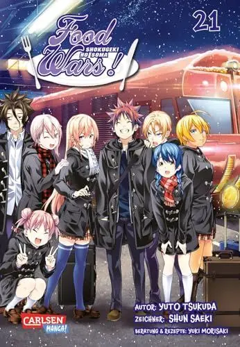 Produktbild: Food Wars - Shokugeki No Soma 21: Heiße Koch-Action im Internat – Mit Rezepten zum Nachkochen