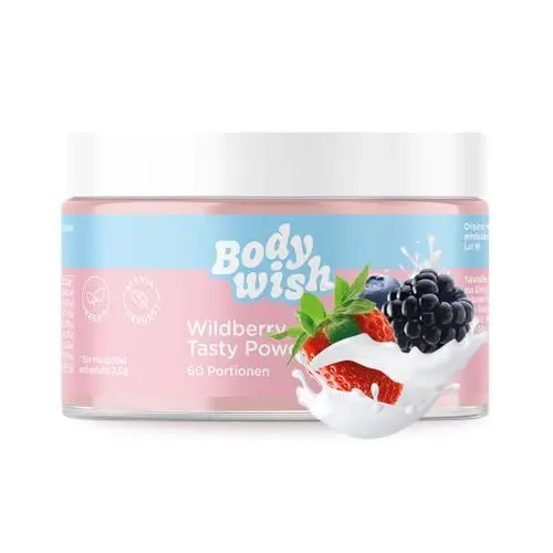 Produktbild: Aromapulver ohne Zucker Powder No Whey Protein Pulver Chunky Erdbeere Edition – Eiweiß zum Muskelaufbau Geschmackspulver Kalorienarm | Chunky Flavour Ohne Kalorien | Natürlich More Geschmack