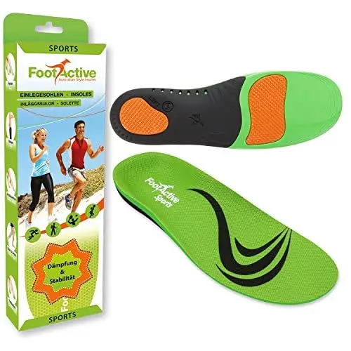 Produktbild: FootActive SPORT - Einlegesohlen für Sport, Freizeit und Beruf, Green, 42 - 43 (Medium)