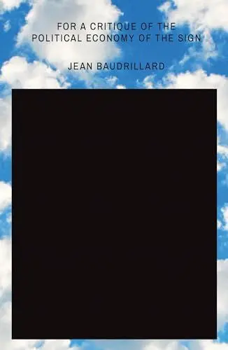 Produktbild: For a Critique of the Political Economy of the Sign