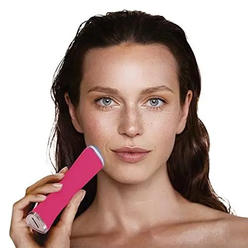 Produktbild: FOREO ESPADA FDA-zugelassenes blaues LED-Lichttherapiegerät Pickelentferner, Gesichtspflege, Aknenarbenbehandlung für das Gesicht, Akneentferner, saubere und klare Haut, medizinisches Silikon