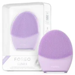 Produktbild: FOREO LUNA 4 Gesichtsreinigungsbürste - Straffende Gesichtsmassage - Anti-Aging-Pflege - Verbessert die Aufnahme von Gesichtspflegeprodukten - Einfache Gesichtspflege-Tools - Sensible Haut