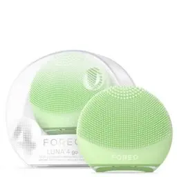 Produktbild: FOREO LUNA 4 go Gesichtsreinigungsbürste & straffende Massage - Premium Hautpflege - Verbessert Aufnahme von Gesichtspflegeprodukten - Einfache Hautpflege-Tools - Für alle Hauttypen - Pistachio