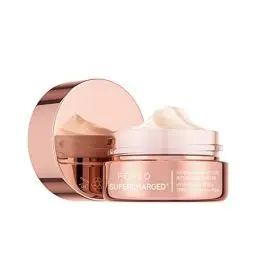Produktbild: FOREO SUPERCHARGED HA+PGA Intensive Feuchtigkeitscreme mit 3x Wirkung – Anti-Falten-Gesichtscreme – Hyaluronsäure & Squalan – Vitamin E -Vegan Kosmetik – Gesichtscreme Damen und Manner – 15 ml