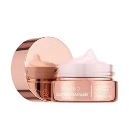 Produktbild: FOREO SUPERCHARGED Nachtmaske – Feuchtigkeitscreme Nacht – Tiefenwirksam auffüllende Feuchtigkeitscreme für das Gesicht – Hyaluronsäure und Polyglutaminsäure - Verjüngend – Vegan – 75 ml