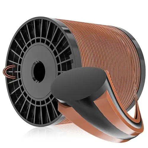 Produktbild: Forever Speed Schnur Rasentrimmer Trimmerfäden Schwarz Gelb 2.4mm*100m 4-Kant Trimmerfaden Rasen Mähfaden Ersatzfaden Nylonfaden Motorsense Trimmerschnur