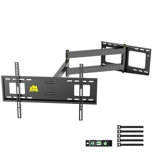 Produktbild: FORGING Mount TV Wandhalterung mit 1090 mm Extra Langem Gelenkarm für 32-80 Zoll LCD/LED/OLED Flachbildschirme bis 45 kg, Neigbar, Schwenk- und Drehbar, TV Halterung, Max. VESA 600 x 400 mm