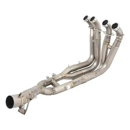 Produktbild: FORINC Motorrad Auspuffsystem Für S1000XR 2021-2023 Auspuffanlage Motorradauspuff Vorne Verbindungsrohr Slip On Schalldämpfer Entlüftungsspitze Titanlegierung