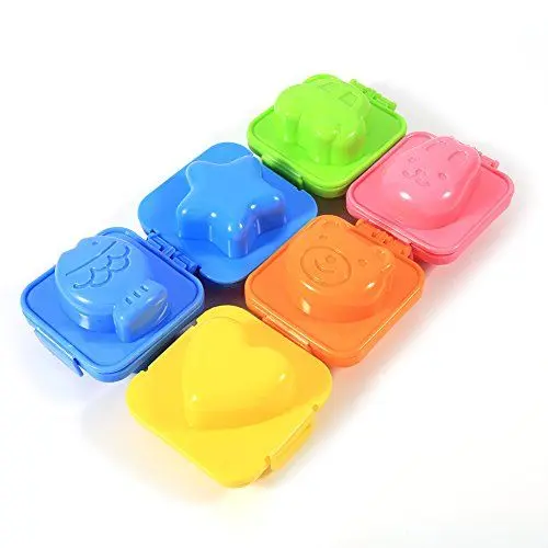 Produktbild: Form für Gekochte Eier, 6 Stück/Set, Cartoon-Eier, Süße Form, Pfanne, Kochen, Heimwerkerwerkzeuge, Sushi-Reisform, Küchenzubehör für Kinder, 6,7 Cm X 6,7 Cm X 4 Cm