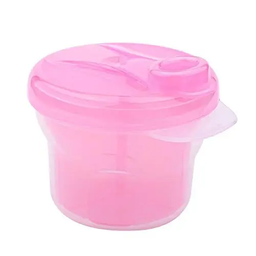 Produktbild: Tnfeeon Formula Milk Dispenser Behälter, 1 Stück tragbares Milchpulver Formula Dispenser Milchpulverbehälter Pot Box(Rosa)
