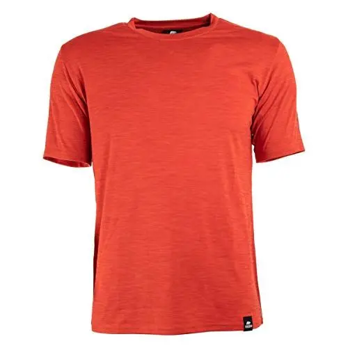 Produktbild: FORSBERG Svettson Funktionsshirt Funktionelles T-Shirt Arbeitsshirt Kurzarm sehr geruchshemmend atmungsaktiv bequem robust, Farbe:rot, Größe:XL