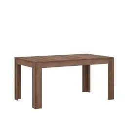 Produktbild: Forte Savona Esstisch ausziehbar n/a, Holzwerkstoff, Edeleiche, B x H x T: 160 x 78,2 x 90 cm