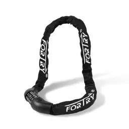 Produktbild: FORTRY Fahrradschloss Zahlenschloss Anti-Diebstahl I Fahrradschlösser mit Gehärtetem Stahlkette Lang I Sicheres Fahrrad Kettenschloss ohne Schlüssel I Bike Lock-Fahrrad Zubehör für Rennrad,Mtb,E-Bike