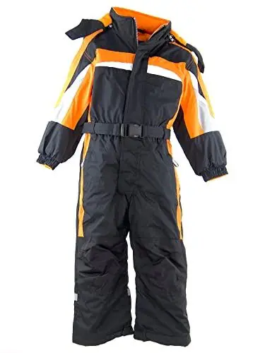 Produktbild: Fortuna F. Schneeoverall Schneeanzug Skianzug Winteranzug Kinder Overall 92 98 104 110 M1225 (92, schwarz), LC1225