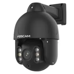 Produktbild: Foscam SD8EP 8 MP PoE PTZ Dome Überwachungskamera mit 4-Fach optischem Zoom, UHD-Videoqualität, HDR, für Innen- und Außenbereich, intelligenter Personen- und Fahrzeugerkennung (schwarz)