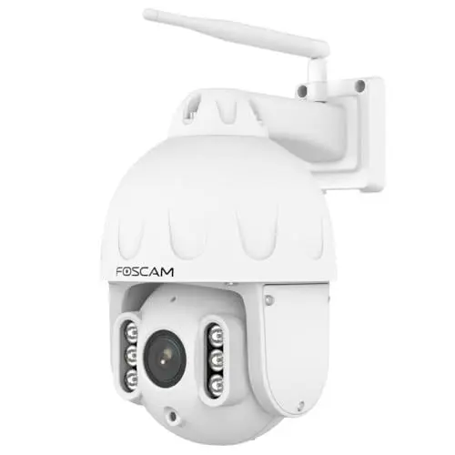 Produktbild: Foscam SD8P hochauflösende 8-MP Dualband-WLAN PTZ Dome Überwachungskamera mit 4-Fach optischem Zoom und intelligenter Personen- und Fahrzeugerkennung