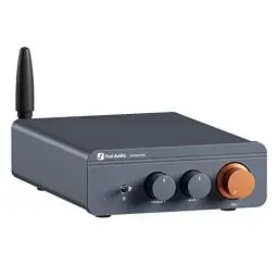 Produktbild: Fosi Audio BT20A Pro Hifi Verstärker, 300Wx2 Mini Verstärker mit Bluetooth 5.0 & TPA3255 Amp Chip, Austauschbare Op-Amps, Class D Verstärker Stereo 2.0 Kanal, Bass- und Höhenanpassung, Endstufe Hifi