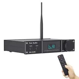 Produktbild: Fosi Audio DA2120C HiFi DAC Verstärker 240W, 2.1CH CS8422 aptX-HD Stereo HiFi-Verstärker Bluetooth 5.0, 24Bit 192kHz Klass-D 120W x 2 Amplifier für Lautsprecher & Subwoofer, inkl. Fernbedienung