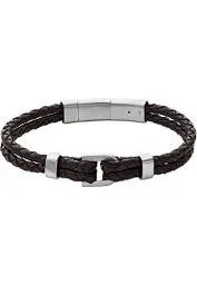 Produktbild: Fossil Armband Für Männer Heritage, Innenlänge:180~195mm Silber Edelstahlarmband, JF04203040