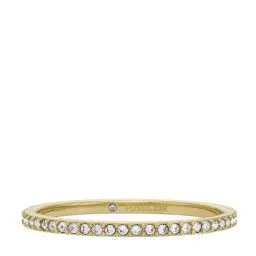 Produktbild: FOSSIL Damenring All Stacked Up Edelstahl goldfarben, JF046867109