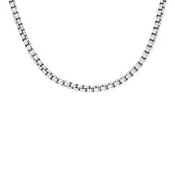 Produktbild: FOSSIL Halskette für Männer All Stacked Up Edelstahlkette, Länge: 460mm+50mm, Breite: 2.8mm, JF04505040