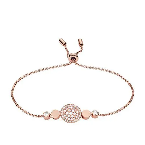 Produktbild: Fossil Armband Für Frauen Mop, Min. Innenlänge: 165mm Rose Gold Edelstahlarmband, JF02905791