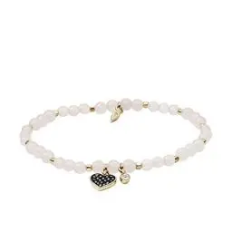 Produktbild: Fossil Armband Für Frauen Wellness, Innenlänge:165mm Rosa Halbedelstein Armband, JA6922710