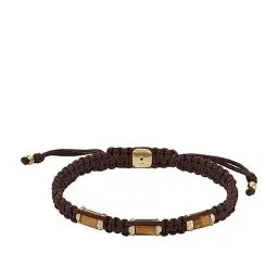 Produktbild: Fossil Armband für Männer All Stacked Up Tiger's Eye Station Armband, Länge: 400mm+50mm, Breite: 8mm, JF04471710
